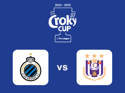 Crocky Cup Finale 2025 - Club Brugge vs Anderlecht | Koning Bouwdewijnstadion, Brussel Crocky Cup Finale 2025 - Club Brugge vs Anderlecht | Koning Bouwdewijnstadion, Brussel